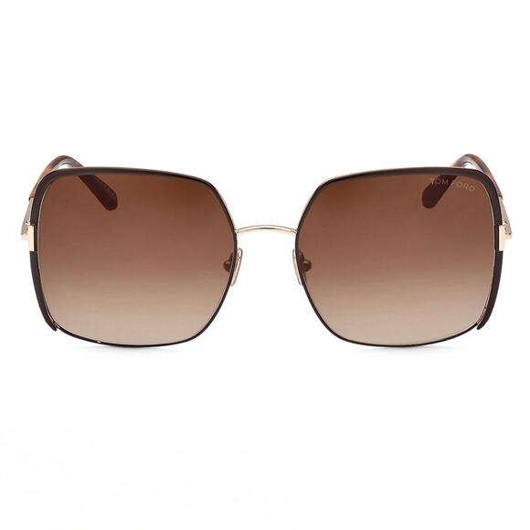 New, TOM FORD Raphaela Sunglasses TF1006 48F Authentic - Picture 2 of 9